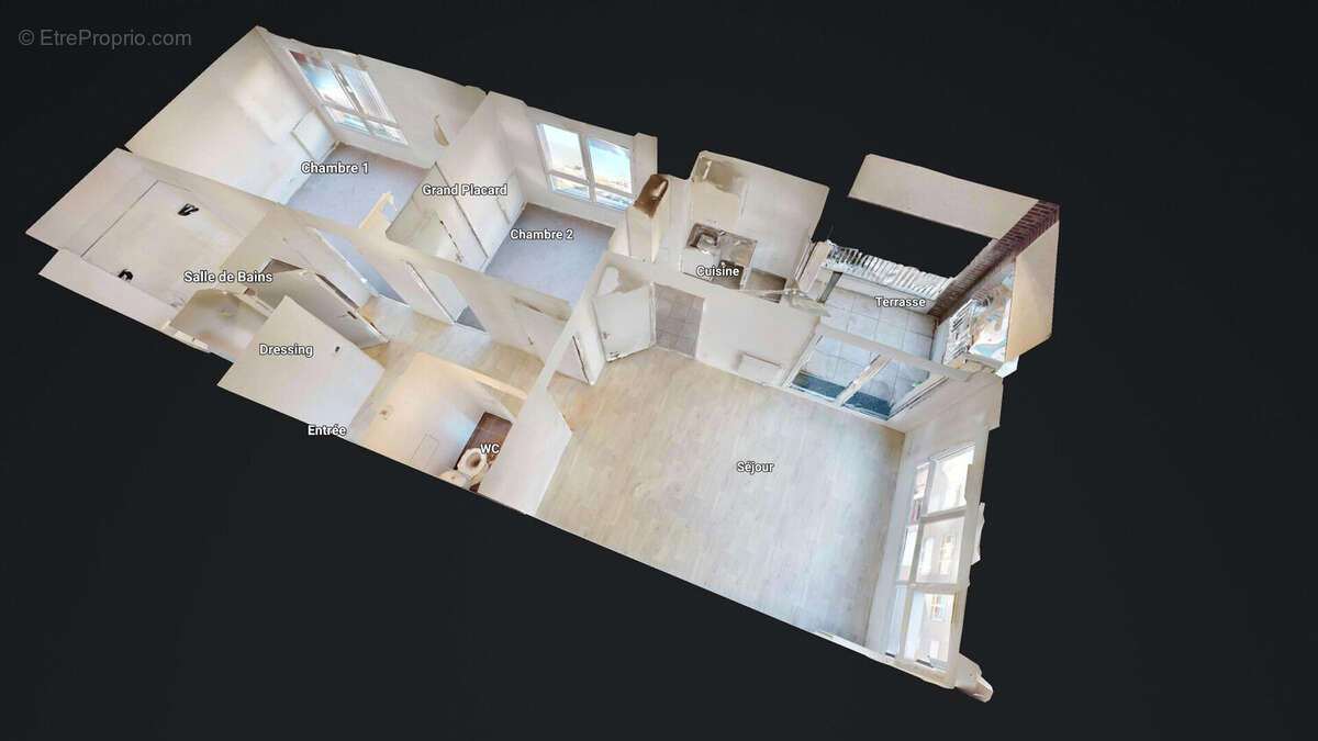 Appartement à ROMAINVILLE