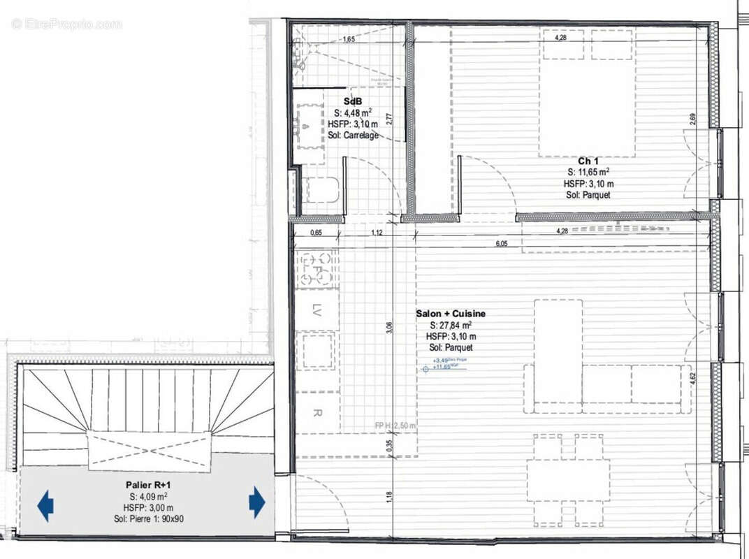 Appartement à ROCHEFORT