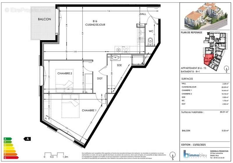 Appartement à AURIBEAU-SUR-SIAGNE