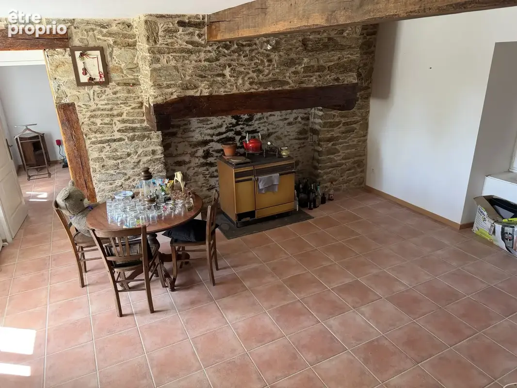 Maison en pierre avec dépendances et terrain - photo 11
