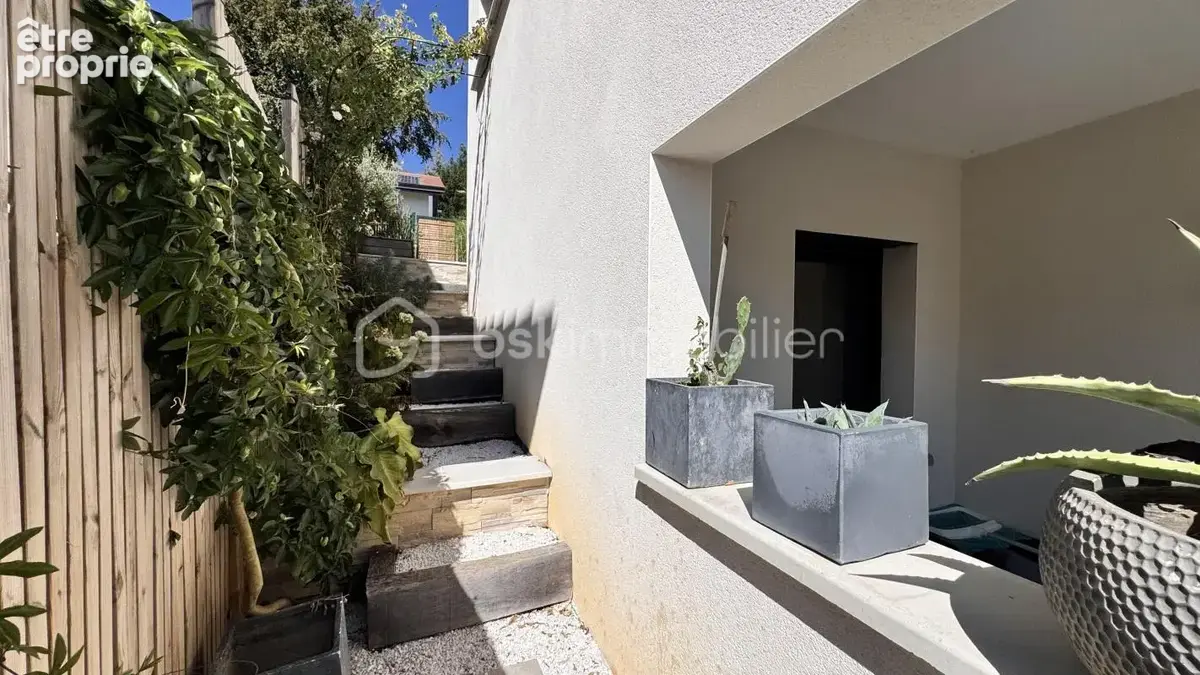 Seysins hauteurs — villa contemporaine de 2020 avec vue panoramique - photo 22