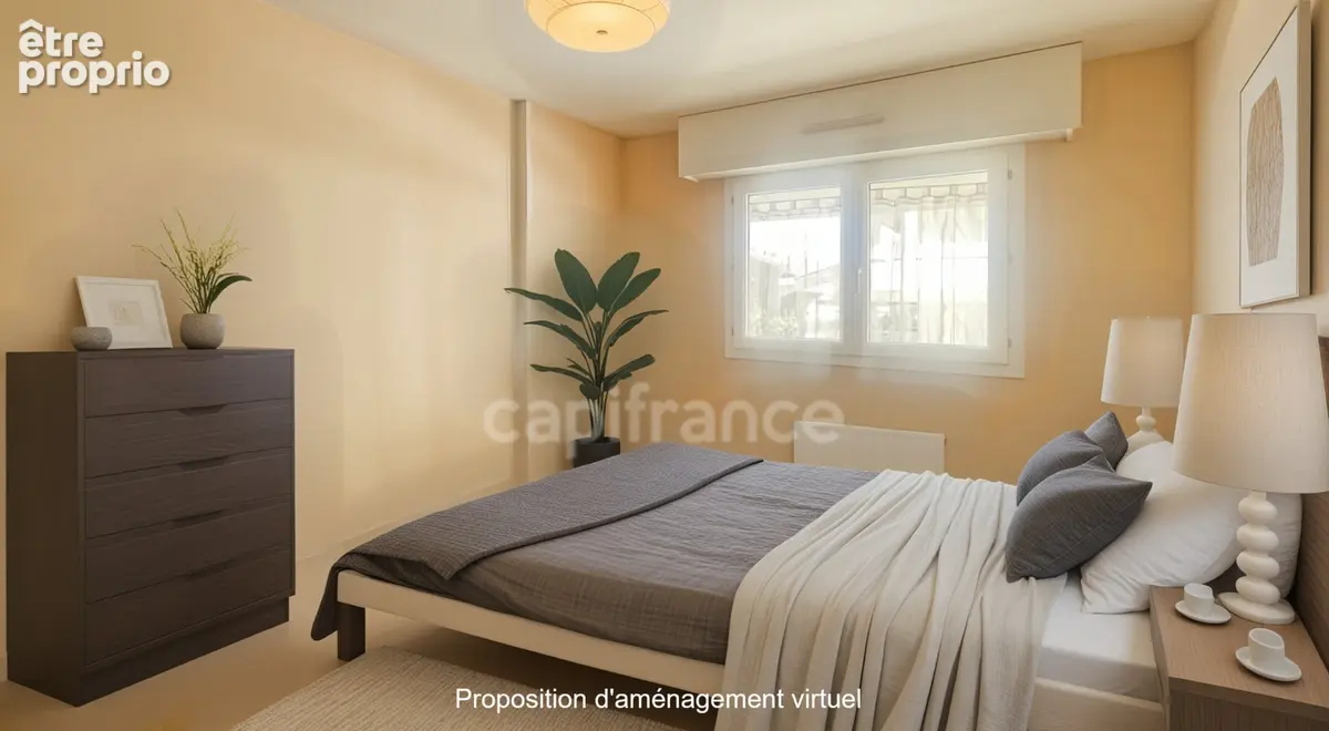 LE HAILLAN - Spacieux T3 lumineux de 72 m² en rez-de-chaussée avec jardinet à jouissance exclusive, accès indépendant, cellier e - photo 8