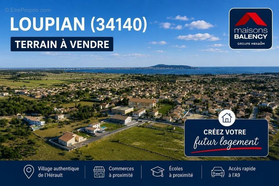 Terrain à LOUPIAN