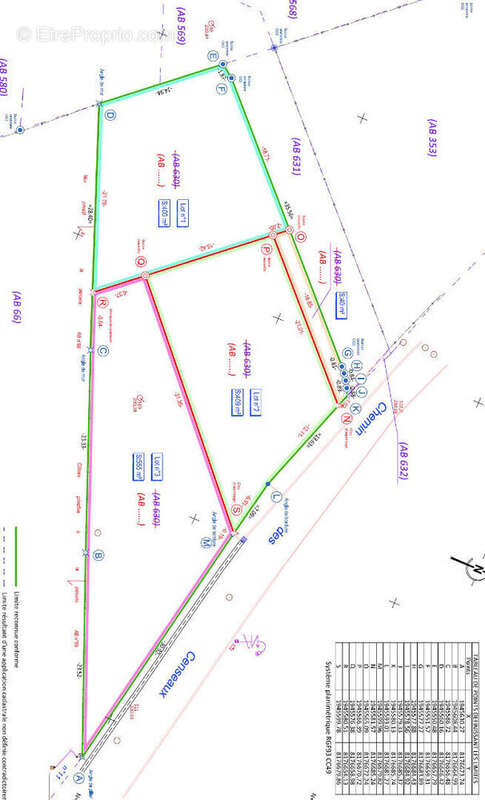 Terrain à CHAMPENOUX