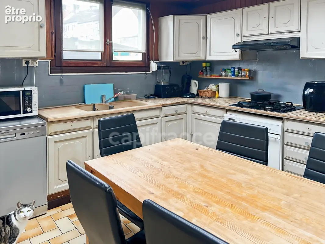 À vendre  boulogne-sur-mer - maison mitoyenne 6 pièces -  4 chambres - sous-sol - cave - photo 5