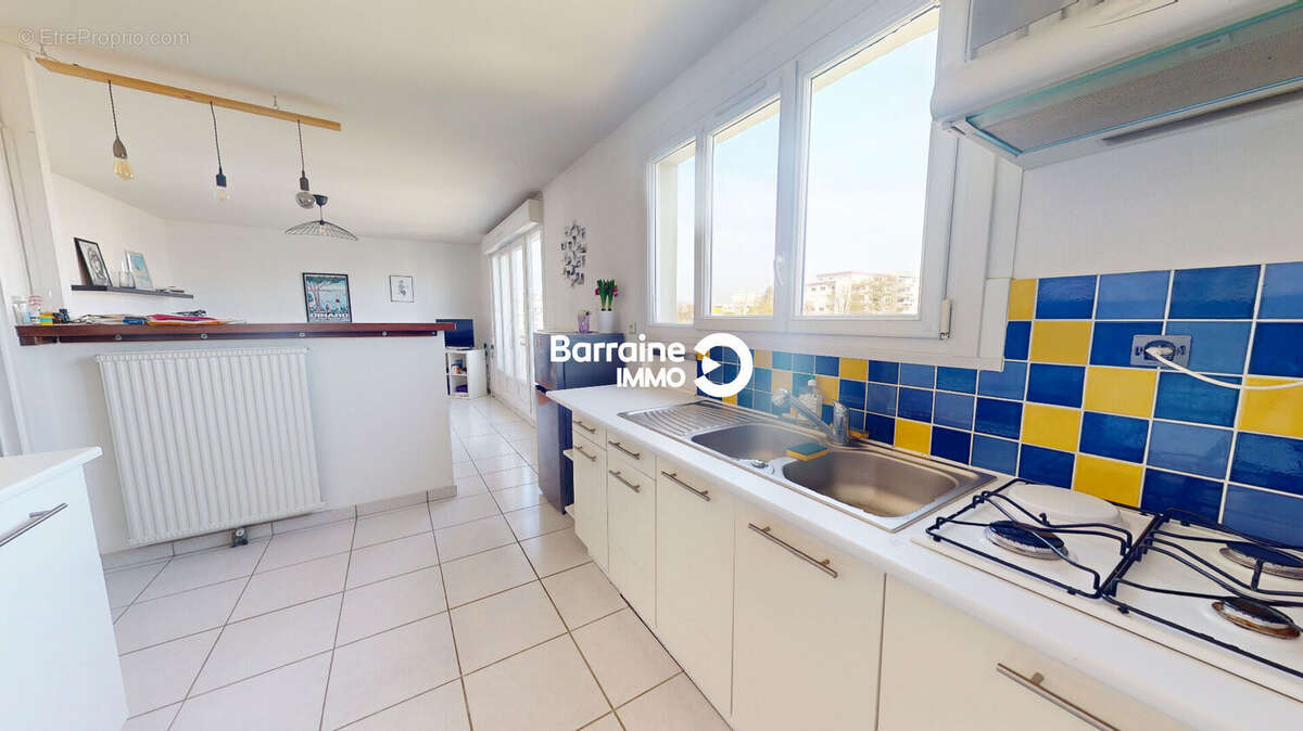 Exclusivite a vendre brest le guelmeur appartement t2 53.33m²  dernier etage  ascenseur  parking prive - photo 11