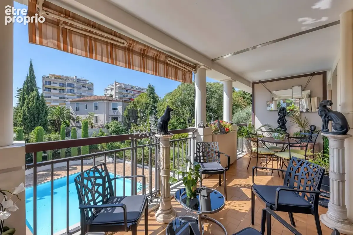 CANNES Petit Juas - Appartement 3 pièces avec piscine, garage, parking et cave - photo 6