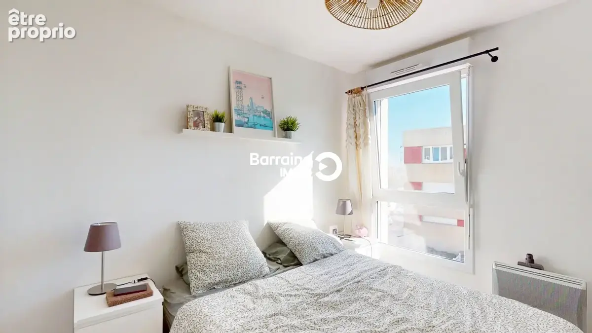 BARRAINE IMMO - A VENDRE EN EXCLUSIVITE : T3 dernier étage avec balcon et double stationnement à Guilers - Réf : PZ00393-TH - photo 9