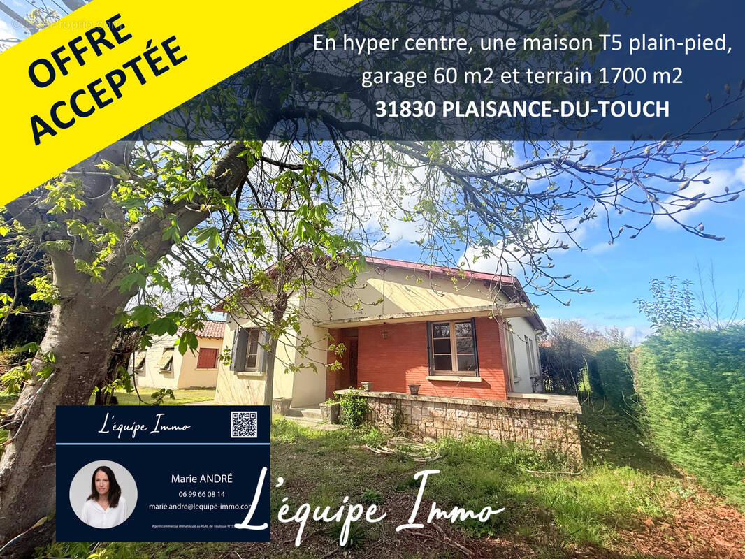 Maison à PLAISANCE-DU-TOUCH