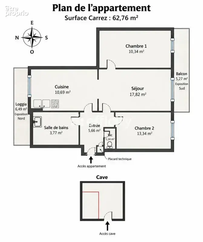 Appartement à VILLEURBANNE