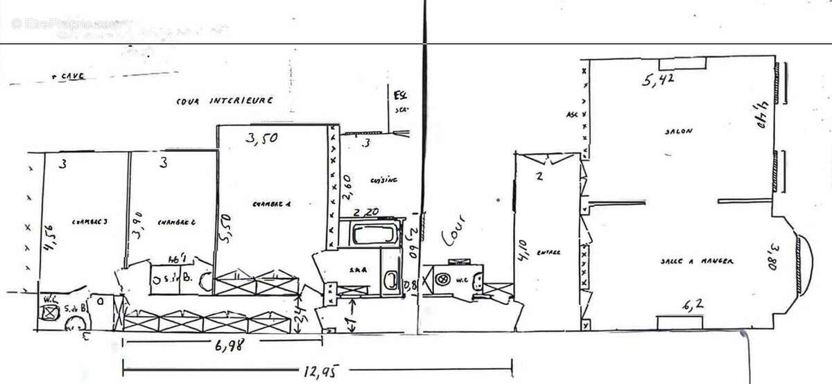 Appartement à PARIS-16E