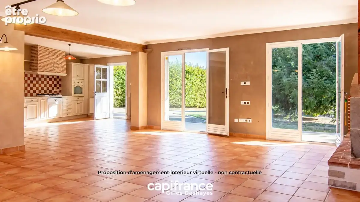 Cruzilles-lès-mépillat (01290) – tout de plain-pied – 3 chambres – piscine 12 × 4 – 78,6 m² de dépendances – terrain 2 710 m² - photo 9