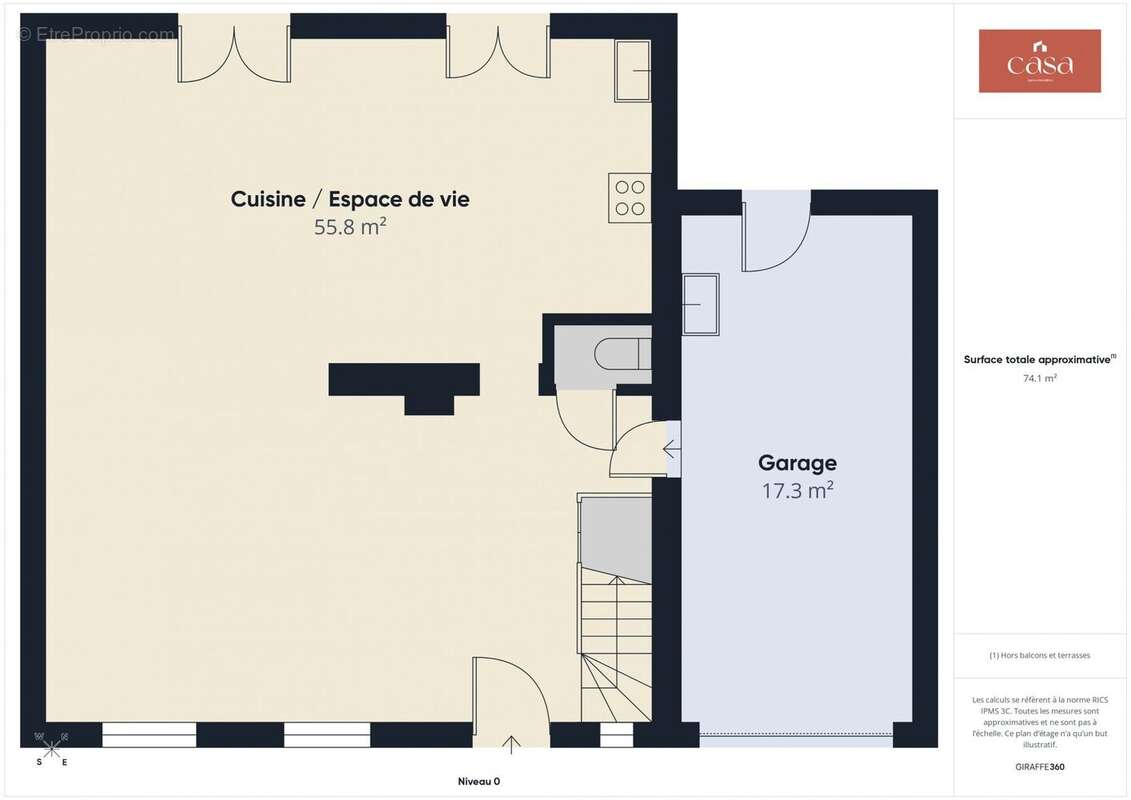Maison à SAINT-GERMAIN-LA-BLANCHE-HERBE