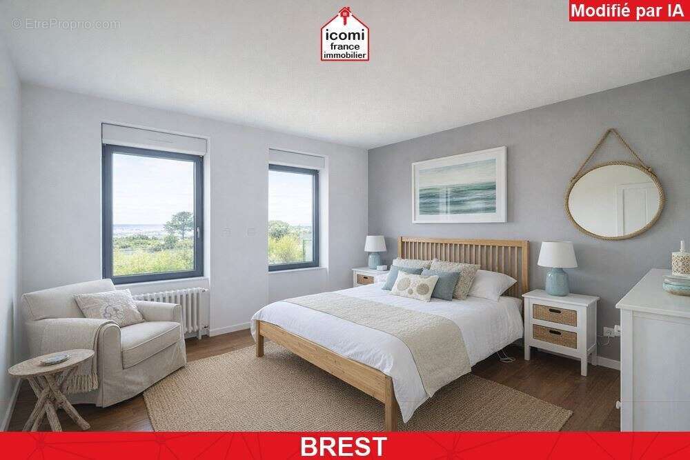 Finistere - brest (29200) - a vendre - maison de 150 m² avec extension contemporaine - espace de vie +60 m² - 3/4 chambres - jar - photo 8