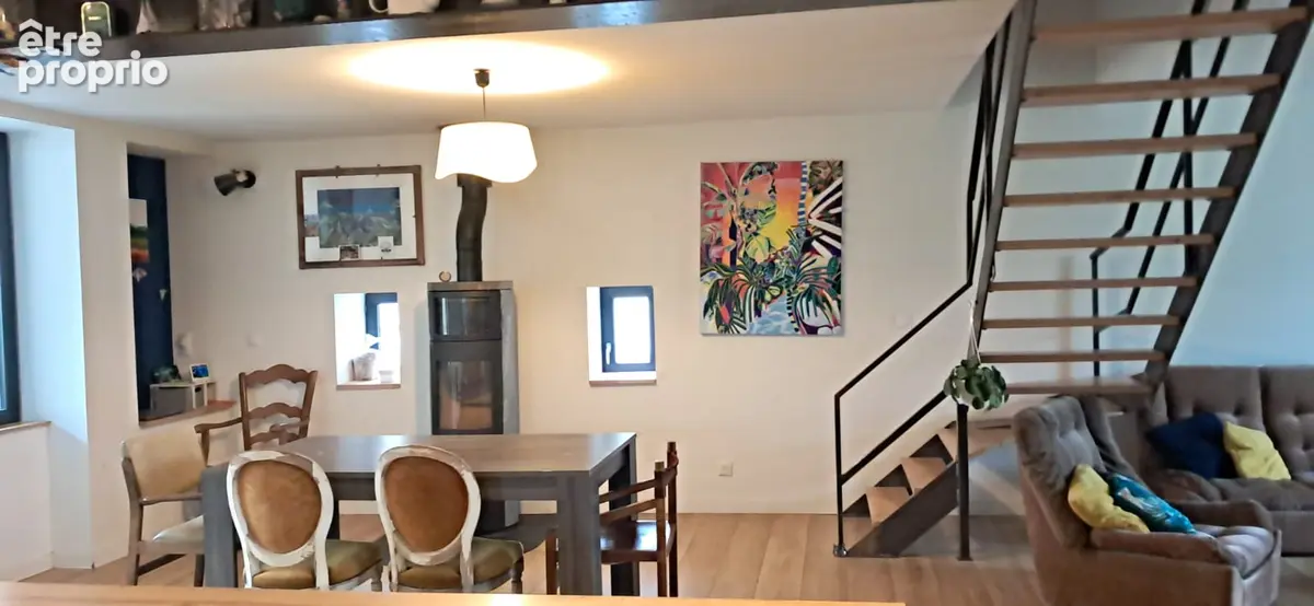 15' de Cahors: Maison de village  en pierre - 5 pièces - photo 3