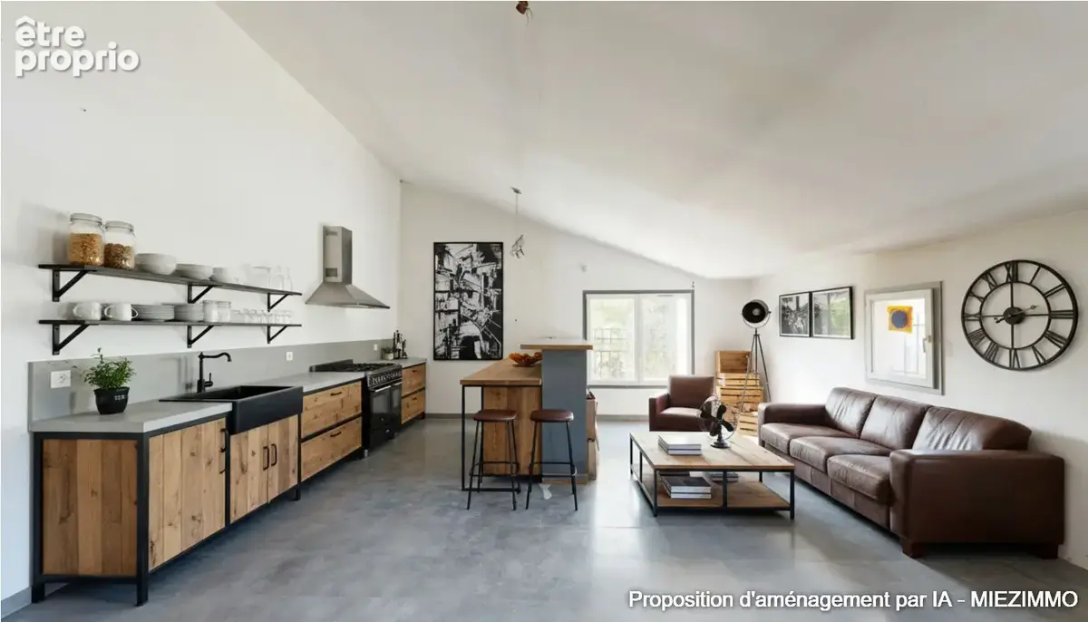 Appartement T2 type LOFT Intra-muros - photo 2