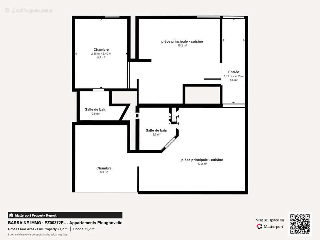 A vendre  maison t9 plougonvelin  proche plage + deux appartements - photo 18