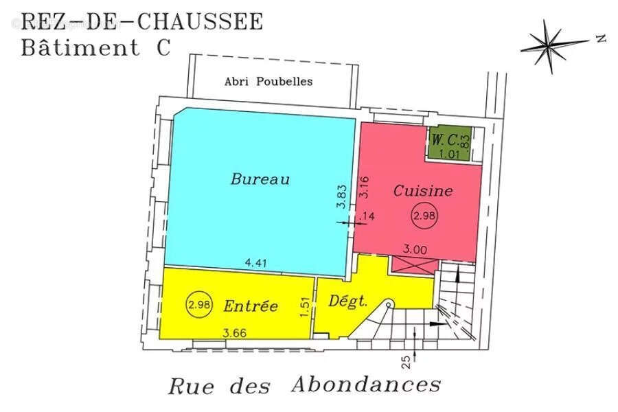 Maison indépendante en RDC+ 2 niveaux sur sous-sol à usage de bureaux de 112 m² à Boulogne Billancourt à vendre. Bâtiment plein  - photo 6