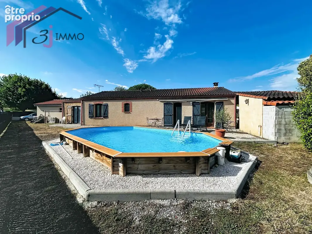 Maison T4 de plain-pied   120 m2   Fort potentiel   Labarthe-sur-Lèze - photo 1