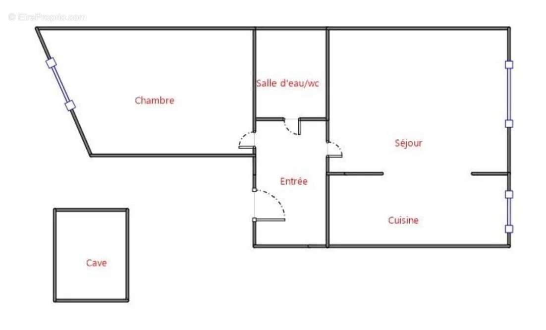 Appartement à PARIS-13E