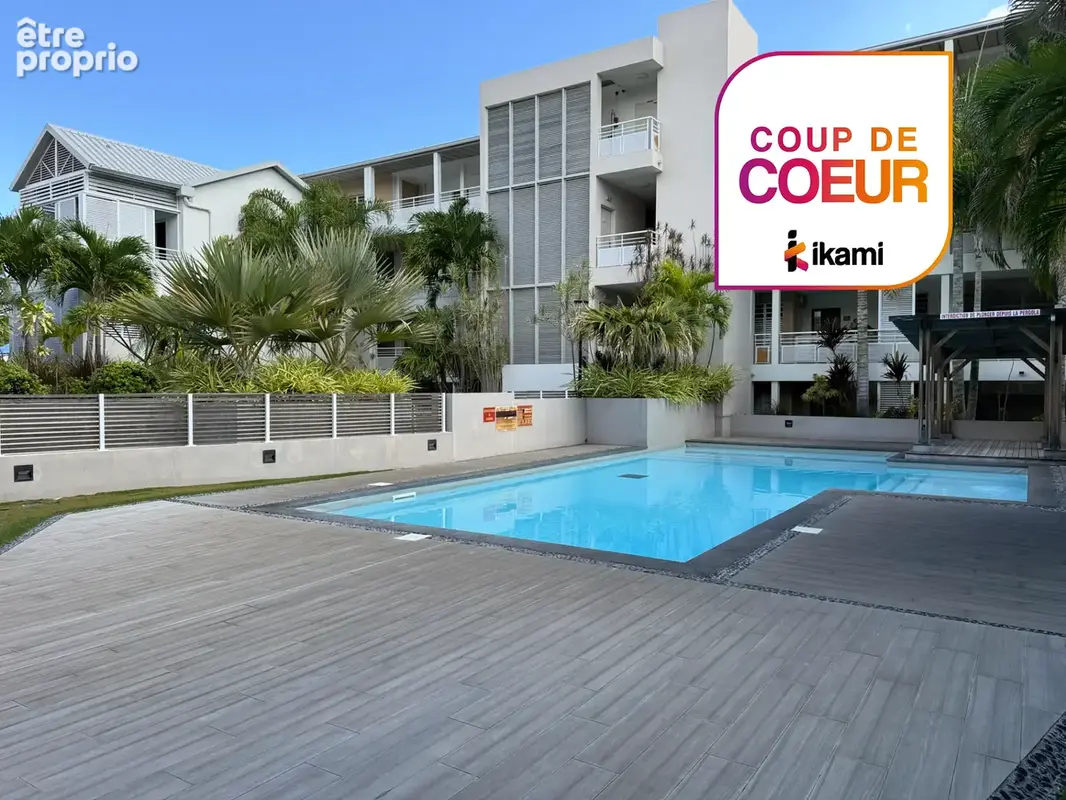 Saint-gilles-les-bains rare t3 avec piscine proche du lagon - photo 1