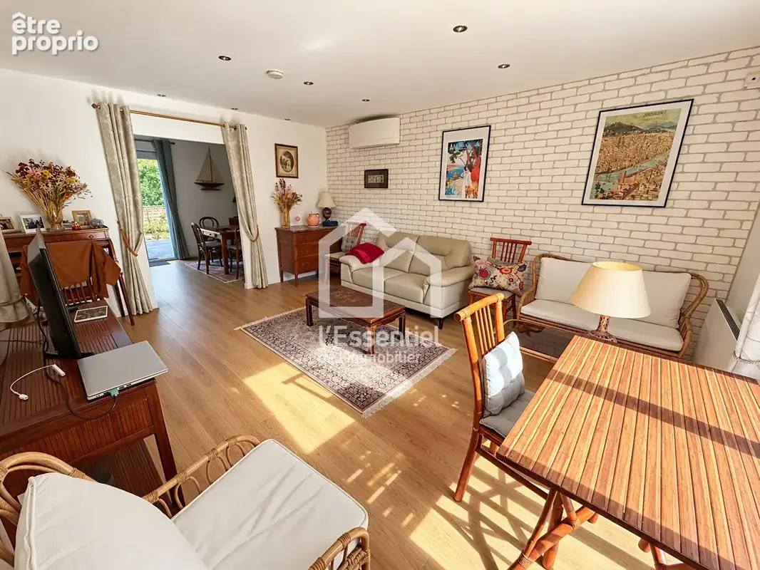Maison -île Vaux sur Seine - 124 m² au sol - 4 chambres - 612 m² terrain - ponton privatif - photo 7