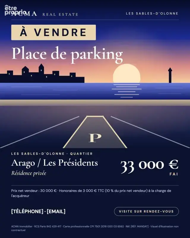Parking à LES SABLES-D'OLONNE