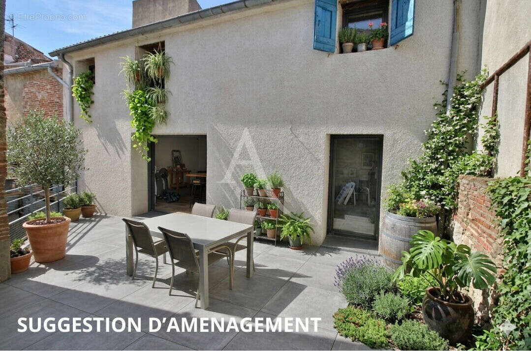 Ancienne batisse entierement réaménagée developpant 155 m² + garage et grange - photo 12