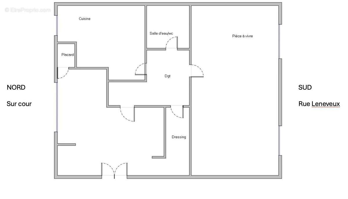 Appartement à PARIS-14E