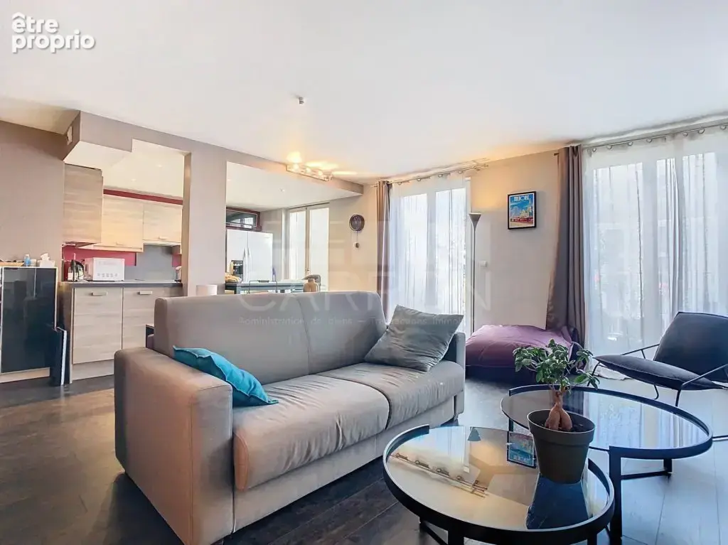 Lyon 8 proche parc blandan t4 duplex dernier etage terrasse 18m² 419000€ - photo 9