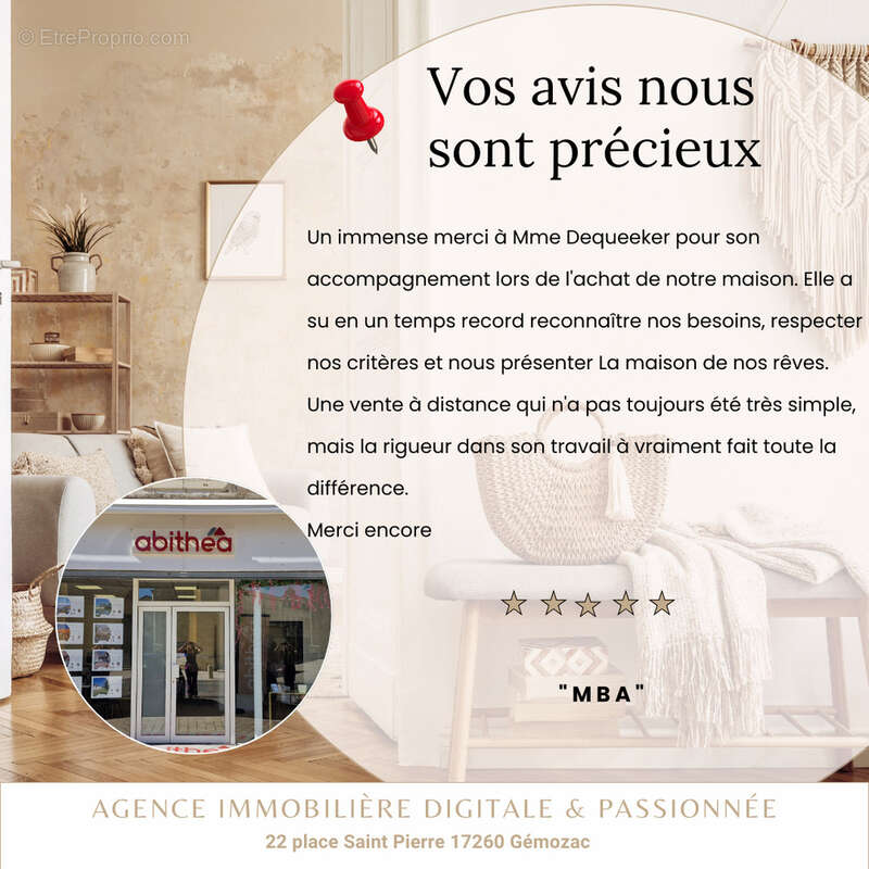 Maison à MOSNAC