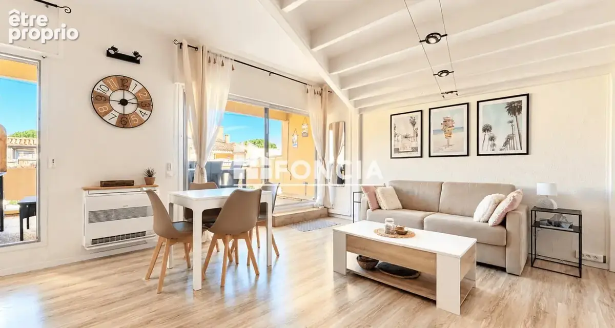À vendre – appartement t2 avec mezzanine, grande terrasse et parking privatif – cap d’agde, secteur la clape - photo 2