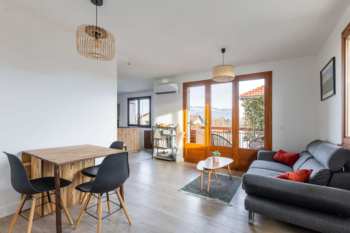 (76 m2 au sol) poisy t3 avec jardin - photo 4