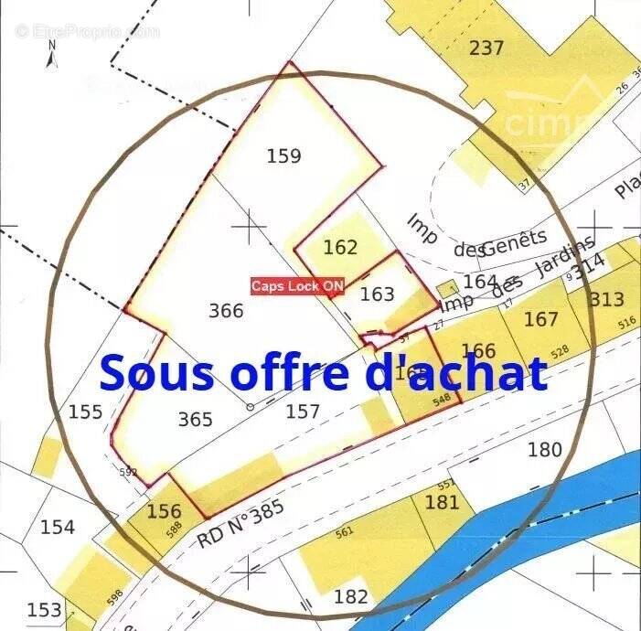 Terrain à LAMURE-SUR-AZERGUES