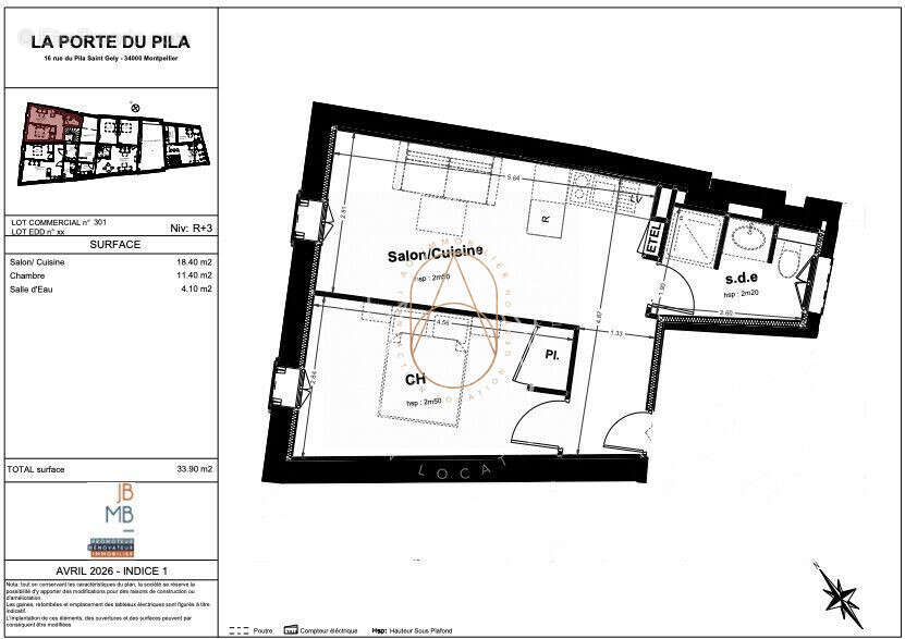 Appartement à MONTPELLIER