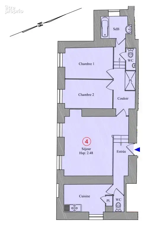Appartement T3 Sain-Bel - photo 2