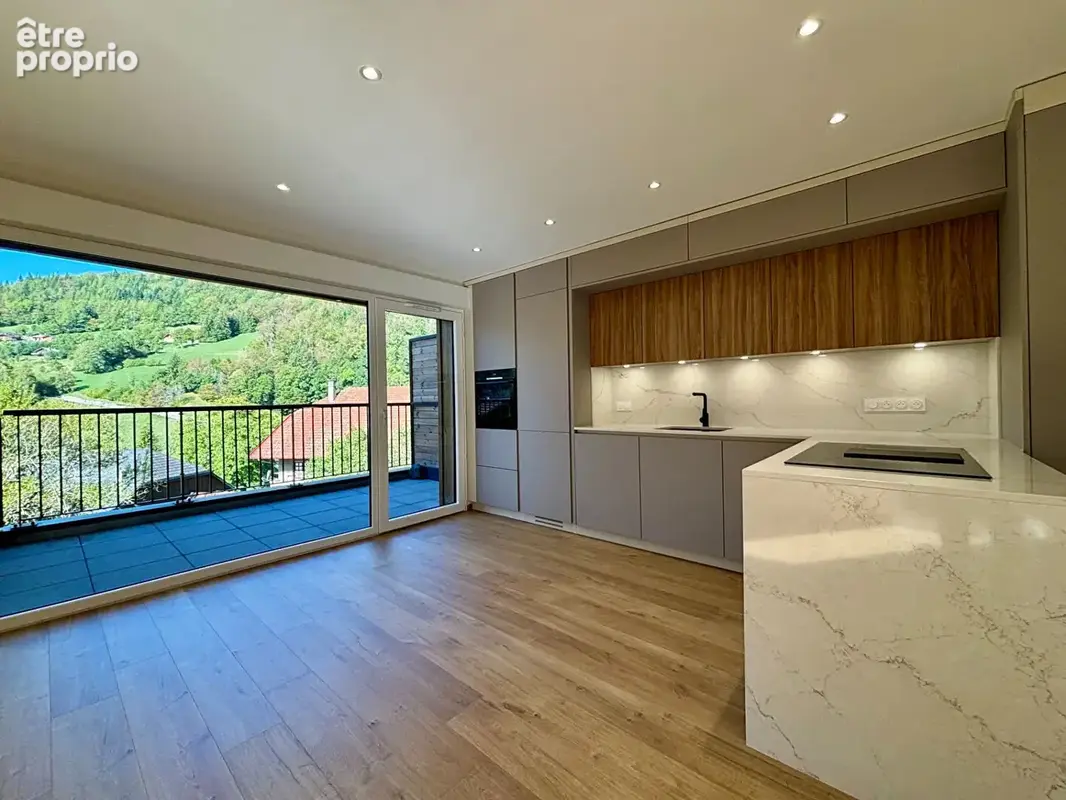 T3 récent en duplex avec vue montagnes - photo 4