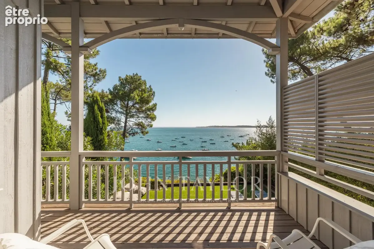Cap ferret - villa en premiere ligne vue panoramique bassin - photo 15