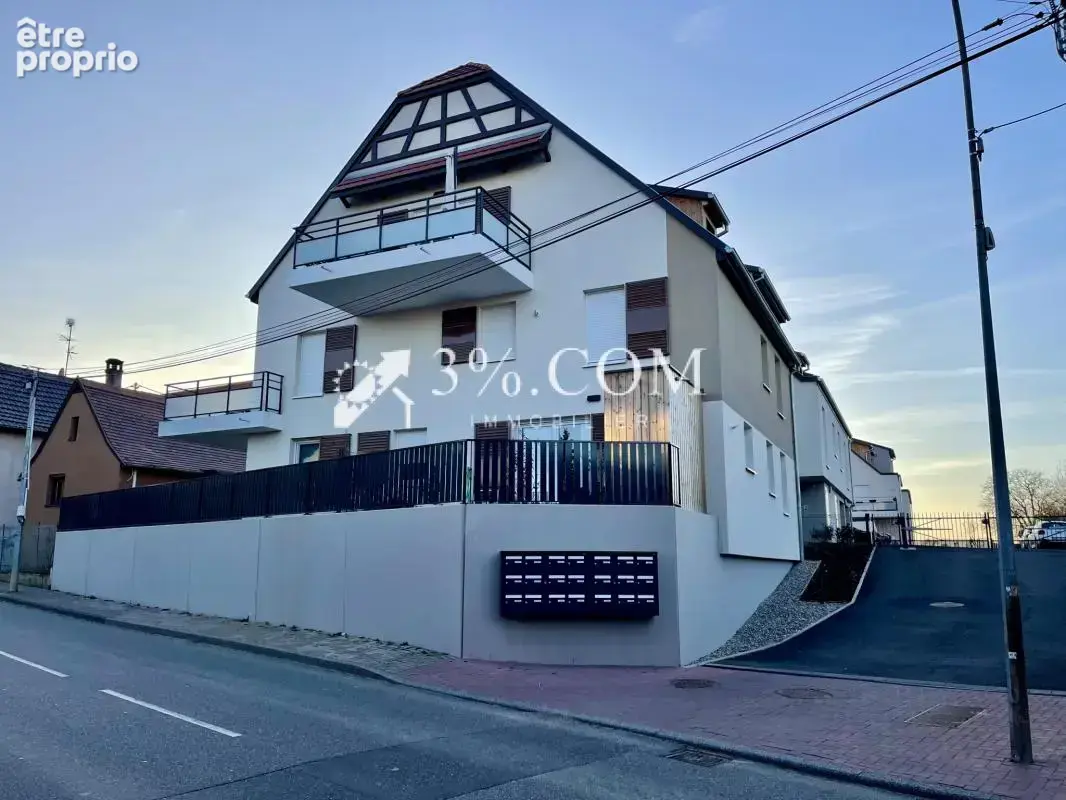 3%.COM - EXCLUSIVITÉ à QUATZENHEIM, F3 - 68m2,garage,parking - photo 15