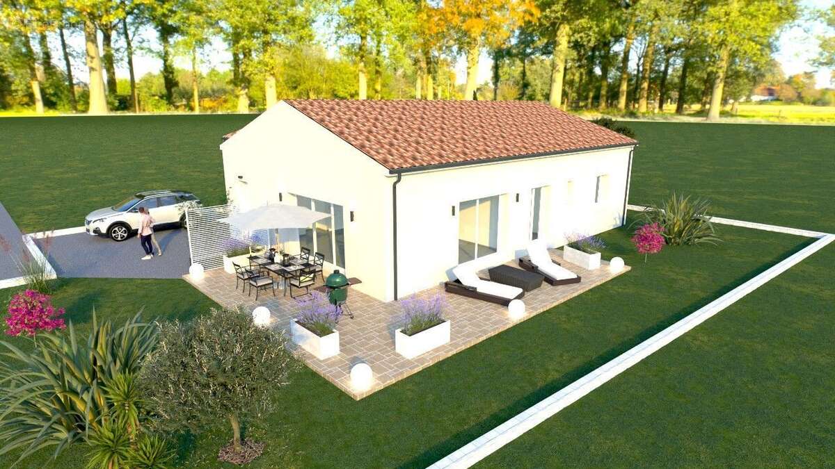 Projet de construction d'une maison  m² avec terrain à ROULLET-SAINT-ESTEPHE (16) - photo 2