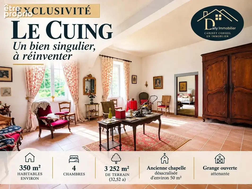 Photo Maison à Le Cuing au prix de 93 000€