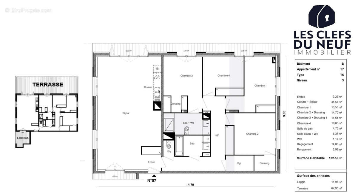 Appartement à TOULOUSE