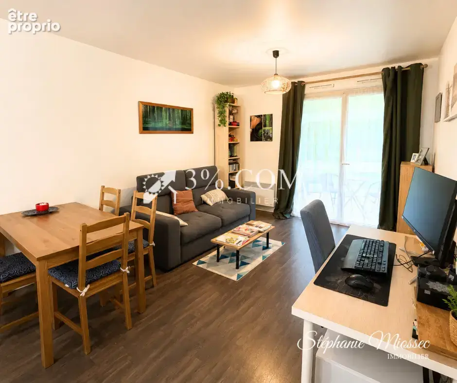 Saint-Brieuc, quartier Ouest - T2 de 41,73 m2 - Terrasse + p - photo 4