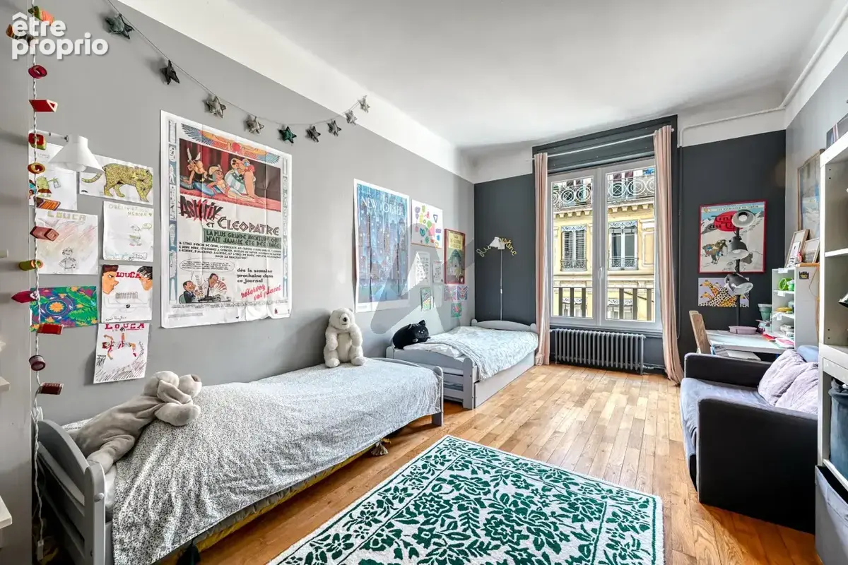 Lyon 3 - Lafayette: Un appartement familial de 137m2, 3 chambres en étage élevé. - photo 14