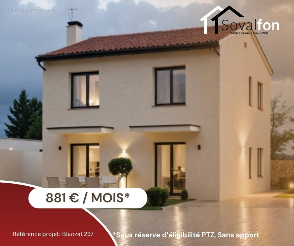 Maison à BLANZAT