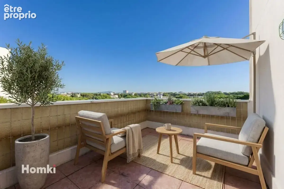 Montpellier – t3 évolutif t4  terrasse 12 m²  parking sous-sol + cave  tram à 7 min - photo 2
