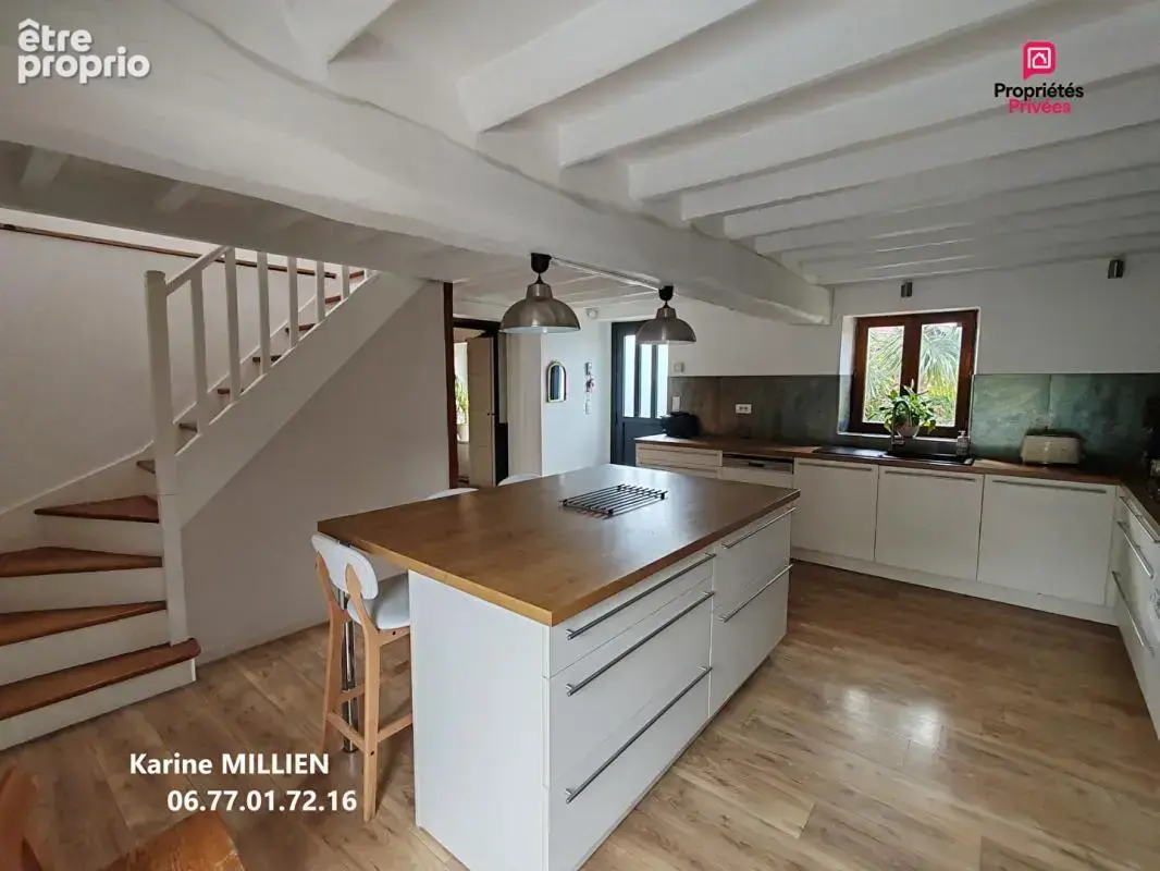 SAINT GERMAIN SUR AVRE Maison individuelle avec studio aménagé - 1 étage - 4 chambres - Petites dépendances pour stockage - Terr - photo 2
