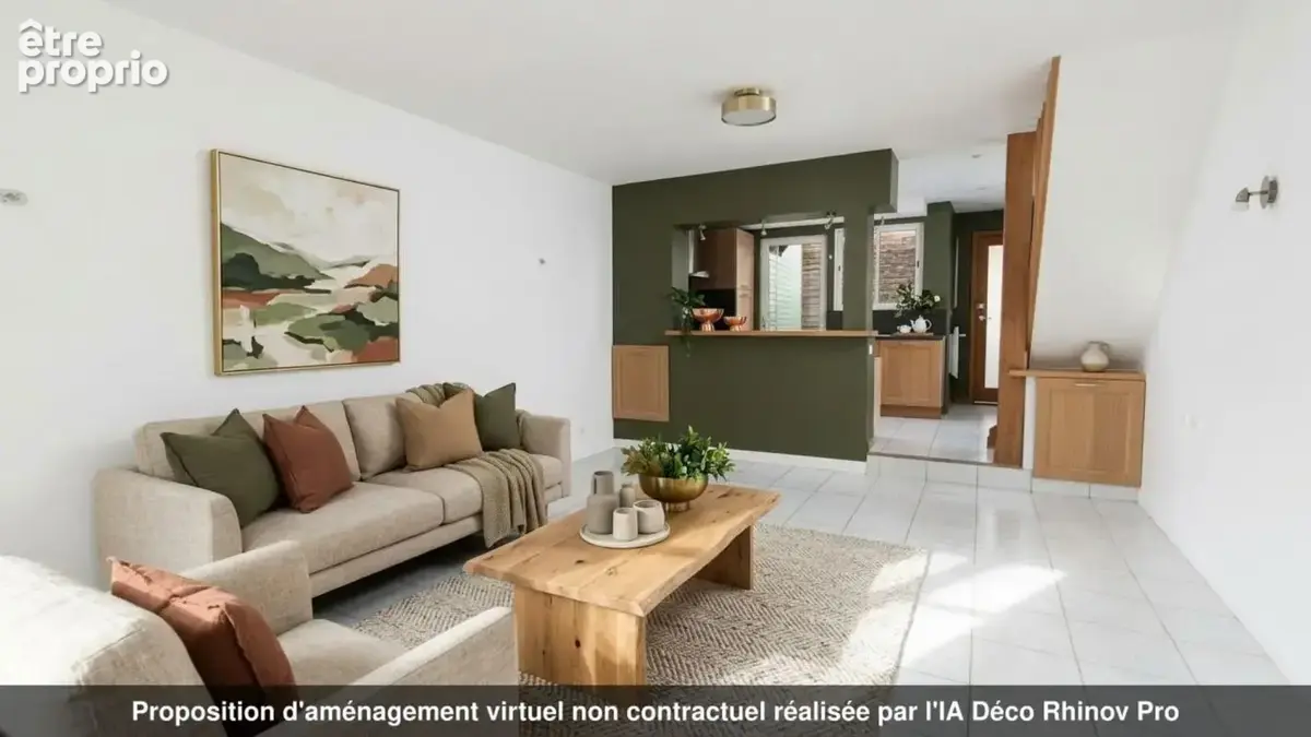 Darnétal – maison de ville restaurée avec cour – proche rouen et chu - photo 3