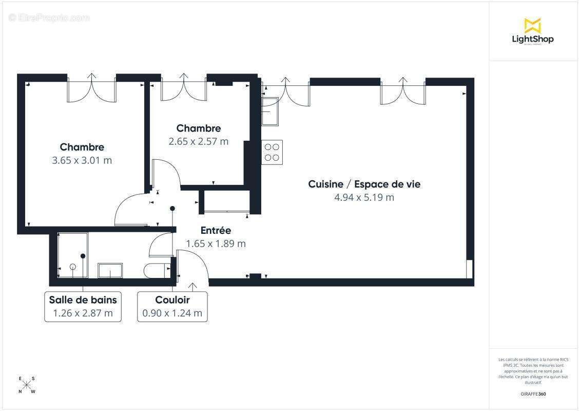 Appartement à MONTROUGE