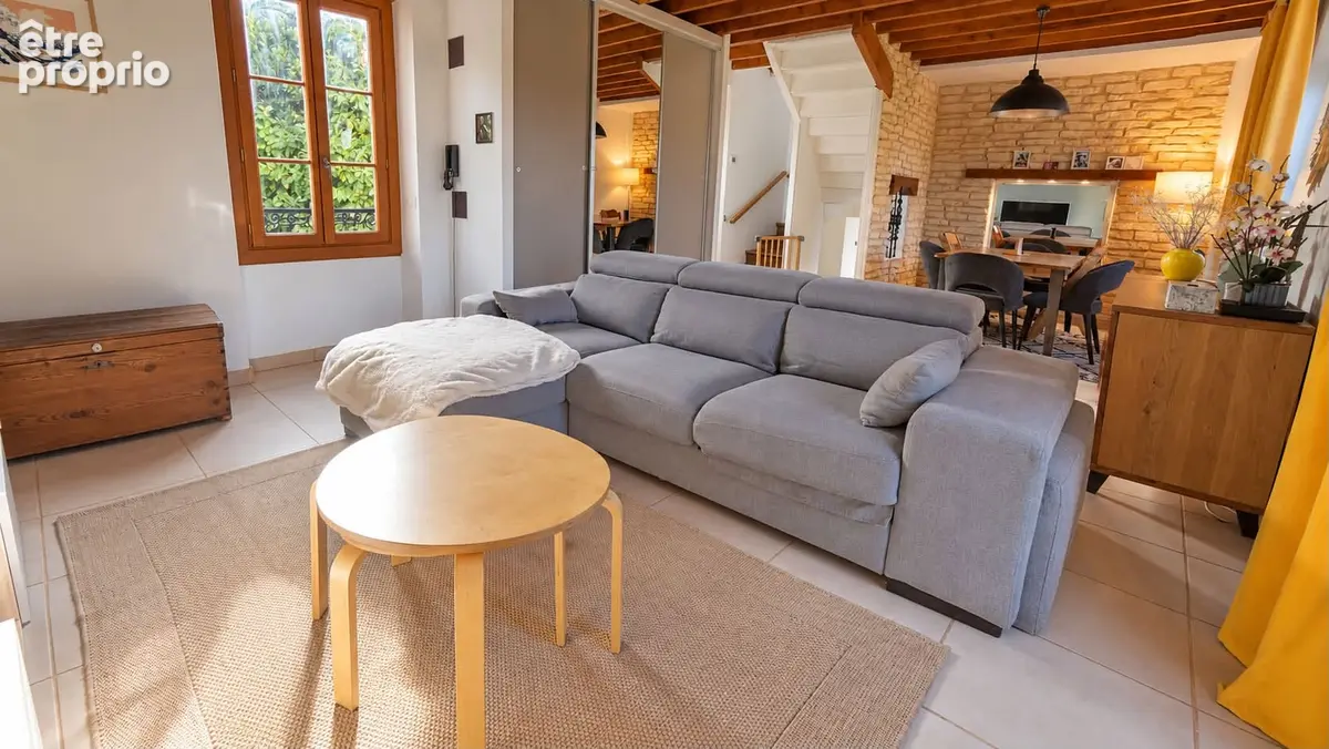 Maison en pierres - 3 chambres - Épône - 86 m2 - photo 5